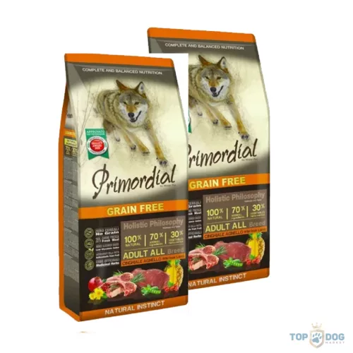 Primordial 2x12kg Grain Free Boar&Lamb