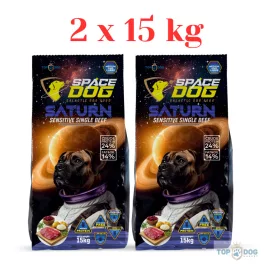 Space Dog Saturn Sensitive Single Beef Low Grain 2x15 kg