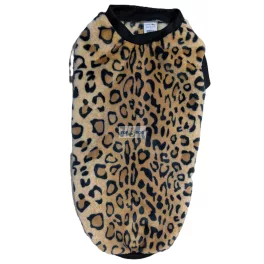 Wellsoft Leopárdos pulcsi M 35cm