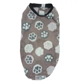 Wellsoft Barna alapon mancsos pulcsi XL 45cm