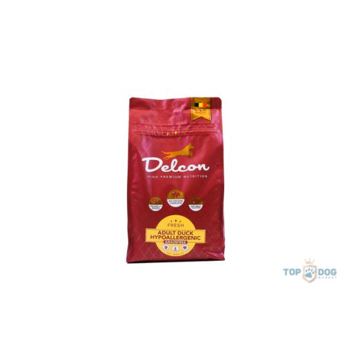 Delcon Adult Hypoallergenic, Monoprotein Kacsa 3kg