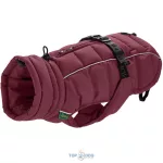 Hunter Paxon 33 cm pufi kabát törpe tacskónak bordó