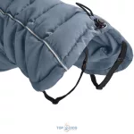 Hunter Paxon 33 cm pufi kabát törpe tacskónak szürkéskék