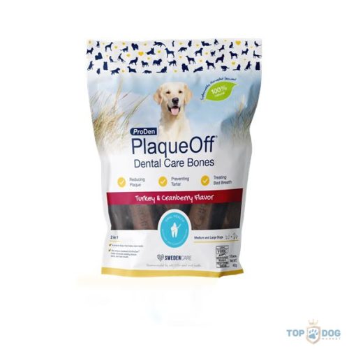 ProDen PlaqueOff Dental Care Bones Turkey&Cranberry 