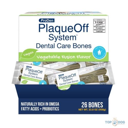 PlaqueOff System Dental Care Bones dog Vegetable 1db 