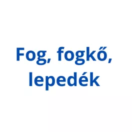 Fog, fogkő, lepedék