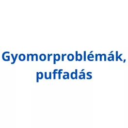 Gyomorproblémák, puffadás