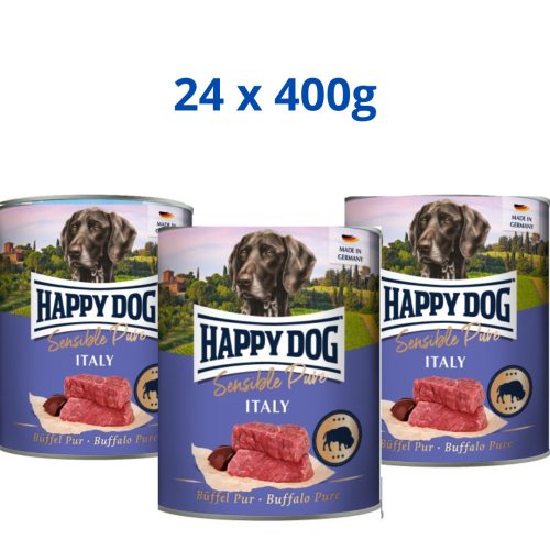Happy Dog Italy konzerv Bivaly 24x400g