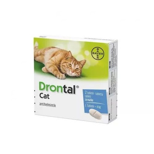 Drontal Cat féreghajtó tabletta 2 db tabletta / doboz