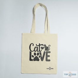 Vászontáska Cats love